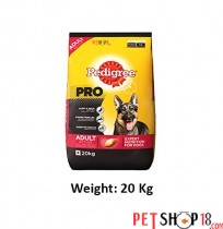 Pedigree Pro Adult Dog Food Large Breed 20 Kg
